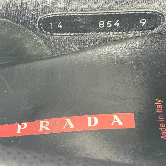 Prada Black Leather Loafers - Picture 3 of 10